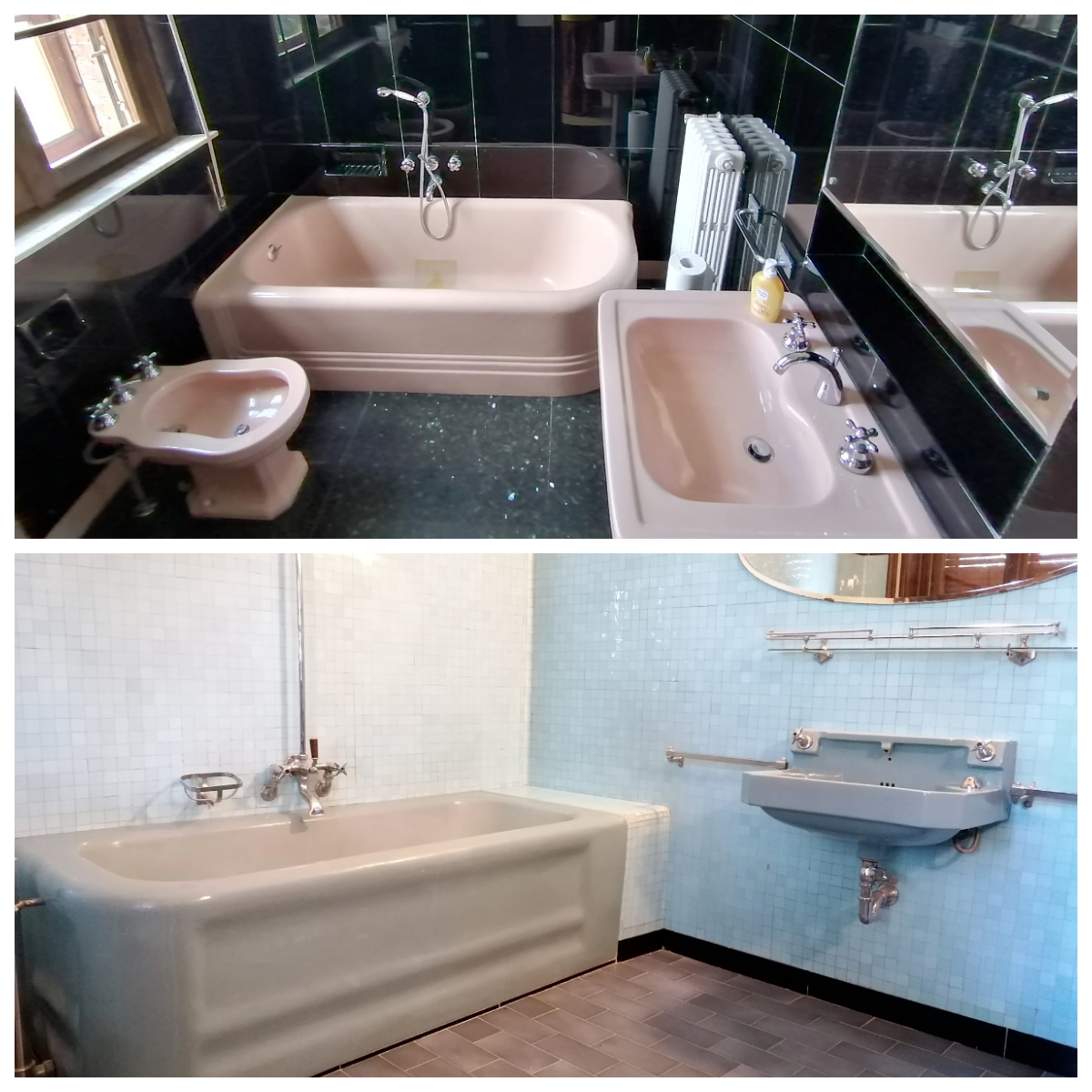 Villa Agusta: bagni colorati, un trend anni ’30 ancora attuale